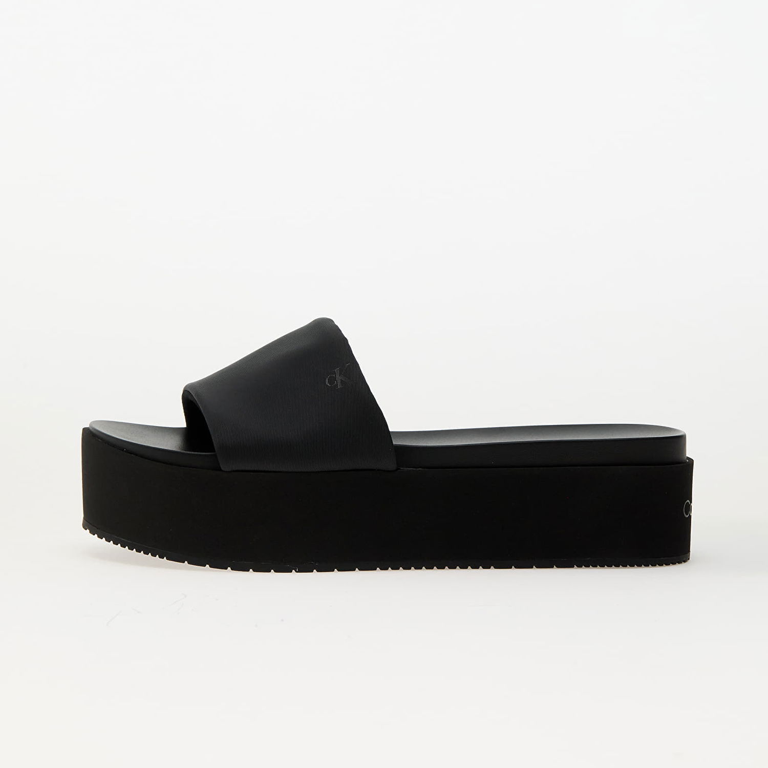 Кецове и обувки CALVIN KLEIN Flatform Sandal Slid Black Черно | YW0YW01791 0GJ, 0