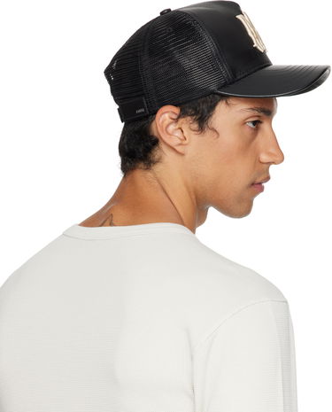 Шапка с козирка AMIRI AMIRI MA Leather Trucker Cap Черно | AMHATR1039, 2