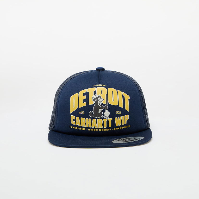 Шапка с козирка Carhartt WIP Underground Detroit Trucker Cap Тъмно синьо | I034746.01XX