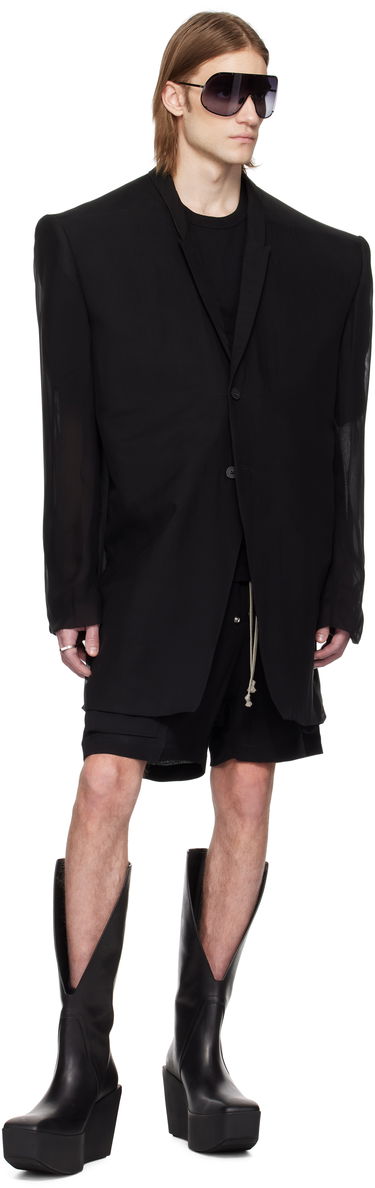 Яке Rick Owens Rick Owens Tatlin Blazer Черно | RR01E5752 S, 3