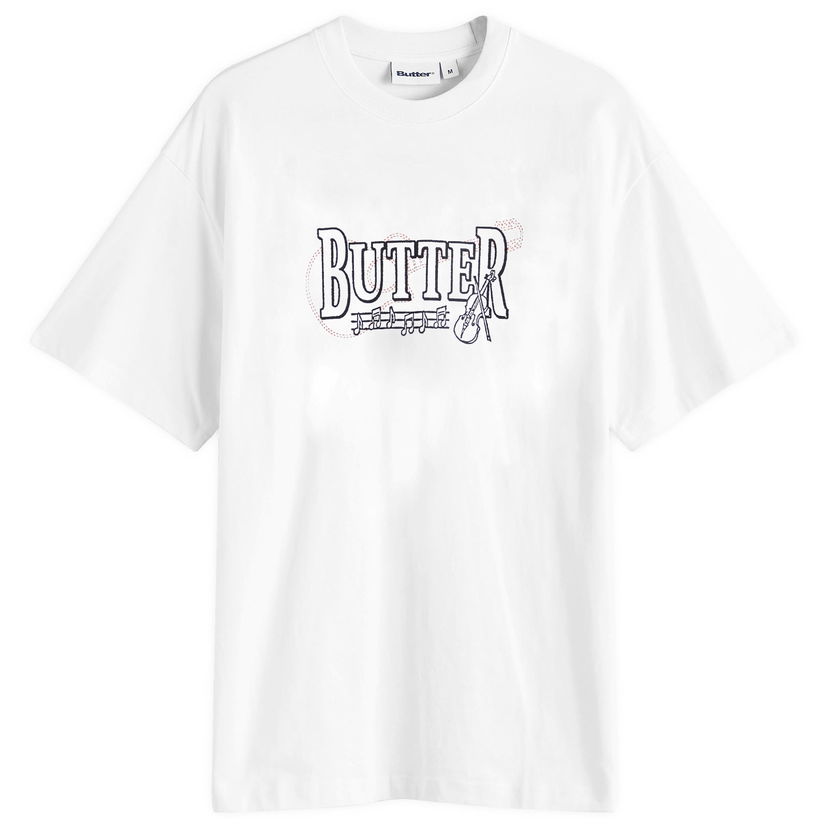 Тениска Butter Goods Arrangement Graphic T-Shirt Бяло | BGQ4240271-WHT