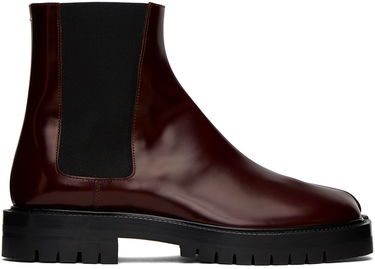 Кецове и обувки Maison Margiela Tabi County Chelsea Boots "Burgundy" Кафяво | S57WU0275 P3827, 0