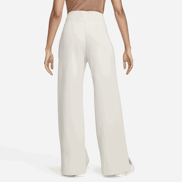 Спортни панталони Nike Sportswear Phoenix Fleece High-Waisted Wide Leg Tracksuit Bottoms Бяло | DQ5615-104, 1