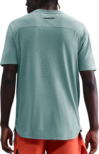 Тениска Nike Short Sleeve T-Shirt with Perforated Panels Solar Chase Зелено | hj3580-017, 1