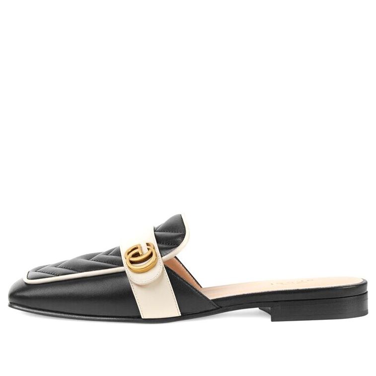 Кецове и обувки Gucci Double G Slide Sandals Черно | 670398-BKOE0-1196, 0