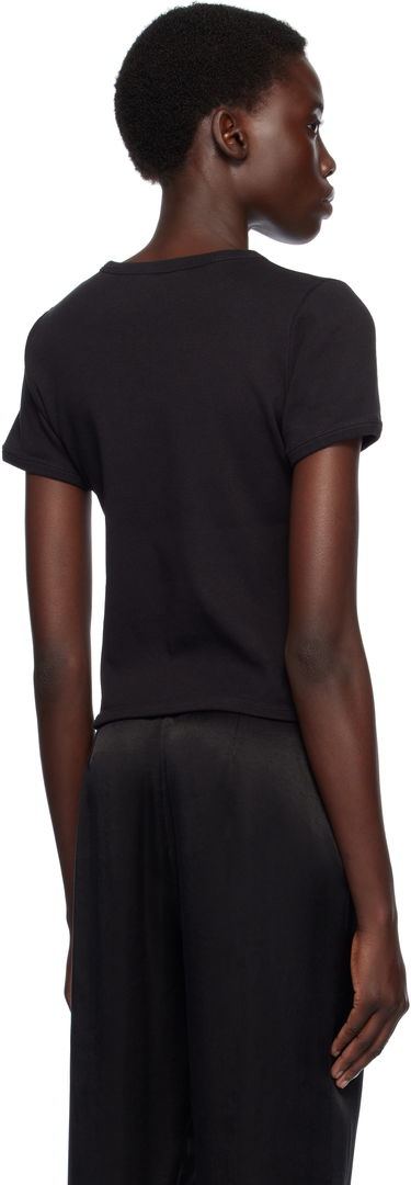 Тениска The Row The Row Torya Fitted Ribbed T-Shirt Черно | 9062-K660, 2