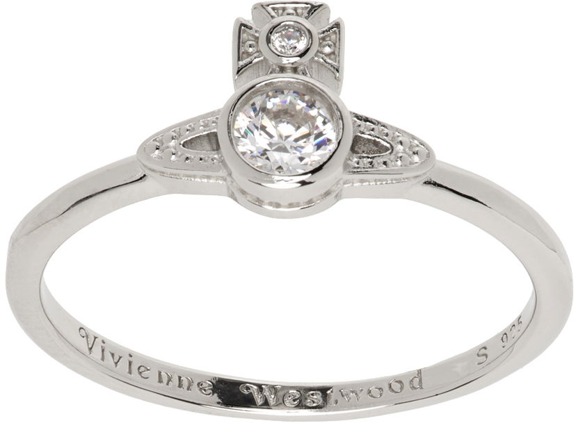 Пръстен Vivienne Westwood Orb Crystal Ring Металик | 64040100-01P102-SM