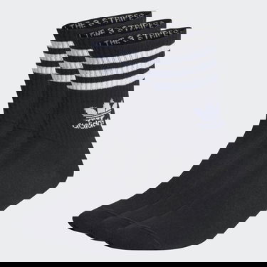 Чорапи adidas Originals Mid Cut Crew Socks – 3 pack Черно | IL5022, 1
