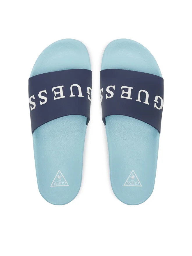 Аксесоари GUESS Guess Color Blocking Slides Синьо | F5GZ06BB00F-FBA6, 0