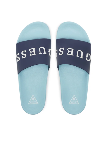 Аксесоари GUESS Guess Color Blocking Slides Синьо | F5GZ06BB00F-FBA6, 0