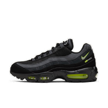 Кецове и обувки Nike Air Max 95 Retro Logo "Black Grey Volt" Черно | CV1635-002, 0