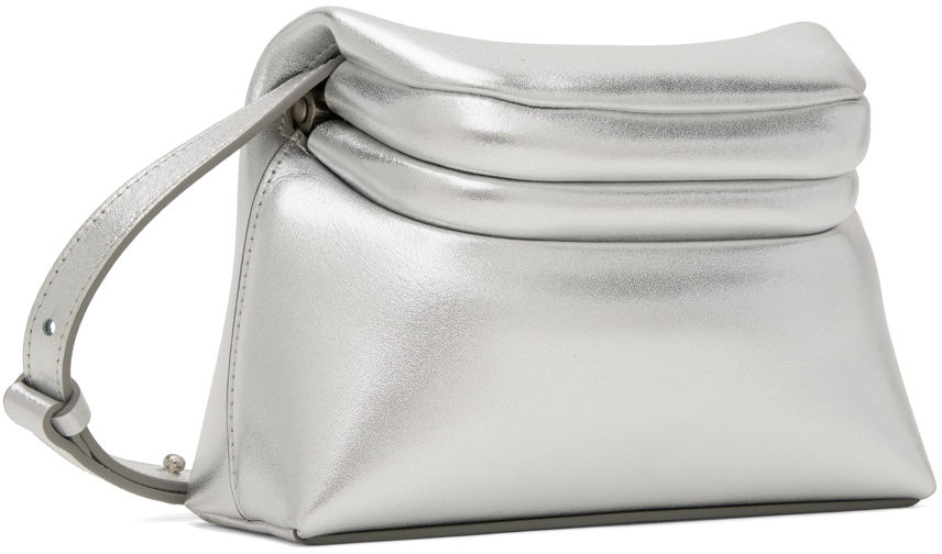 Чанта през рамо OSOI Metallic Leather Mini Crossbody Bag Металик | 24FWB01017011, 1