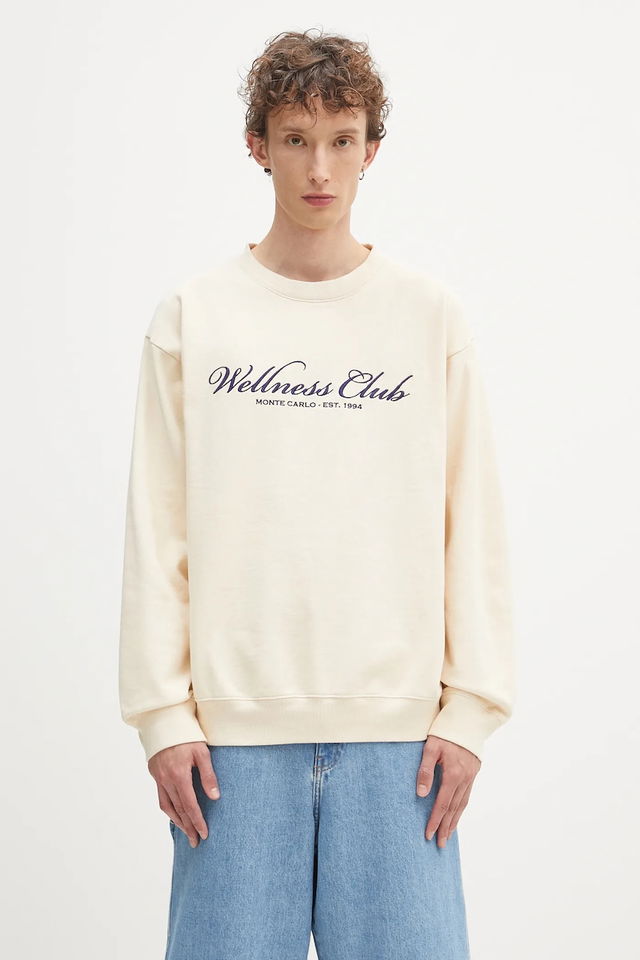 Sporty & Rich Wellness Club Embroidered Sweatshirt