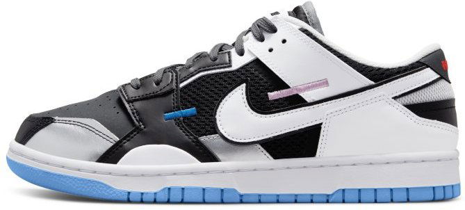 Кецове и обувки Nike Dunk Low Scrap Premium "Mismatch" Черно | DN5381-001, 0