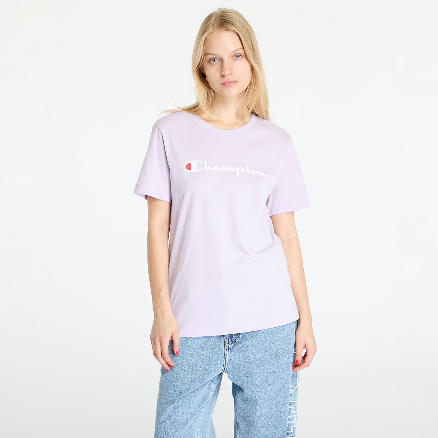 Тениска Champion T-shirt SS Tee Лилаво | 117534 CHA VS057, 0