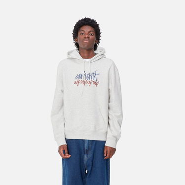 Суитчър Carhartt WIP Hooded Sweatshirt Stereo Сиво | I033624_9, 0