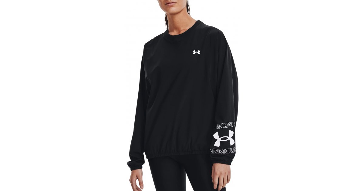 Суитчър Under Armour Sweatshirt Woven Graphic Черно | 1369891-001, 1