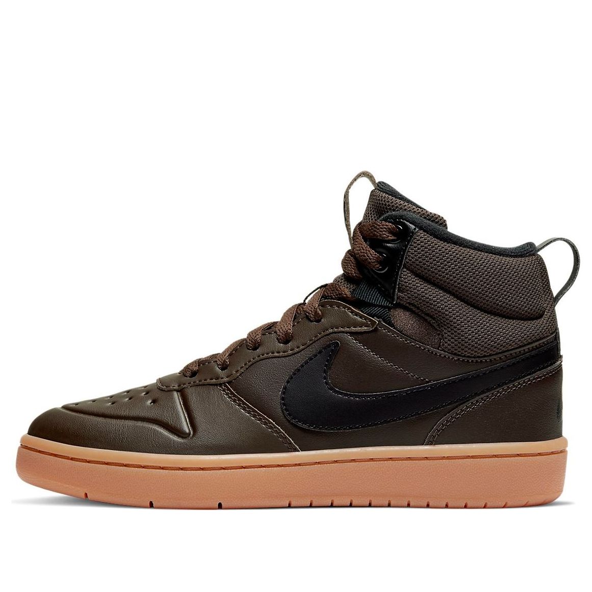 Кецове и обувки Nike Court Borough Mid 2 Boot Кафяво | BQ5440-200, 0