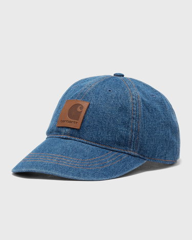 Шапка с козирка Carhartt WIP Bleached Denim Baseball Cap Черно | I034471_6, 3