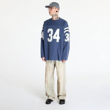 Тениска Ambush Football L-S T-Shirt UNISEX Insignia Blue/ Tofu Синьо | BMAB004F24JER0014531, 6