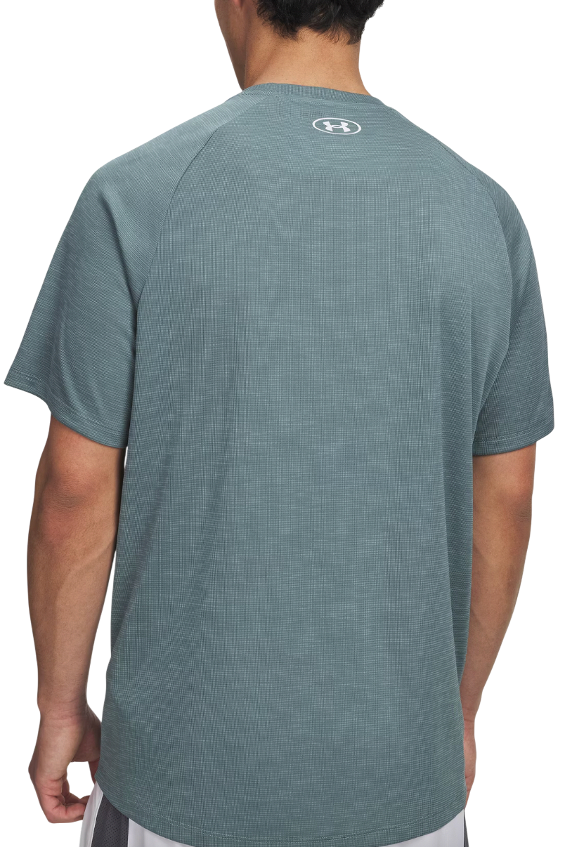 Тениска Under Armour Tech Textured Short Sleeve T-Shirt Тюркоазено | 1382796-587, 1