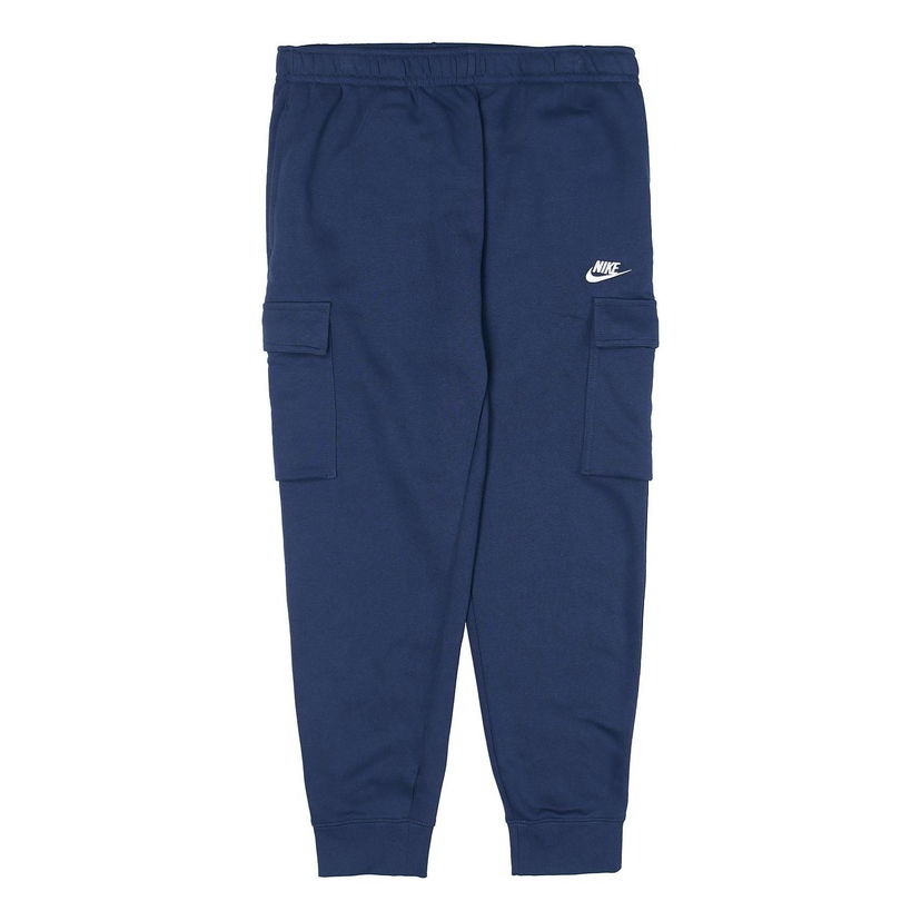 Спортни панталони Nike Sportswear Club Fleece Cargo Pants Тъмно синьо | CD3130-410