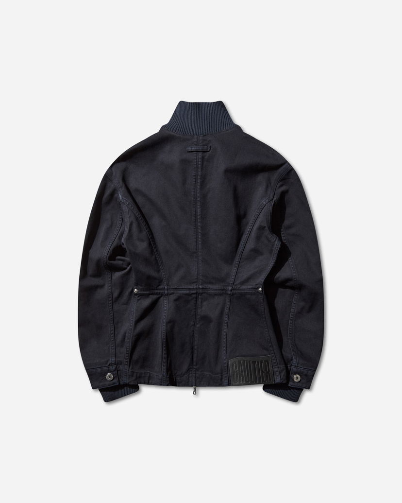 Яке Jean Paul Gaultier Slit Denim Jacket Тъмно синьо | 2504WJA011W049 59
