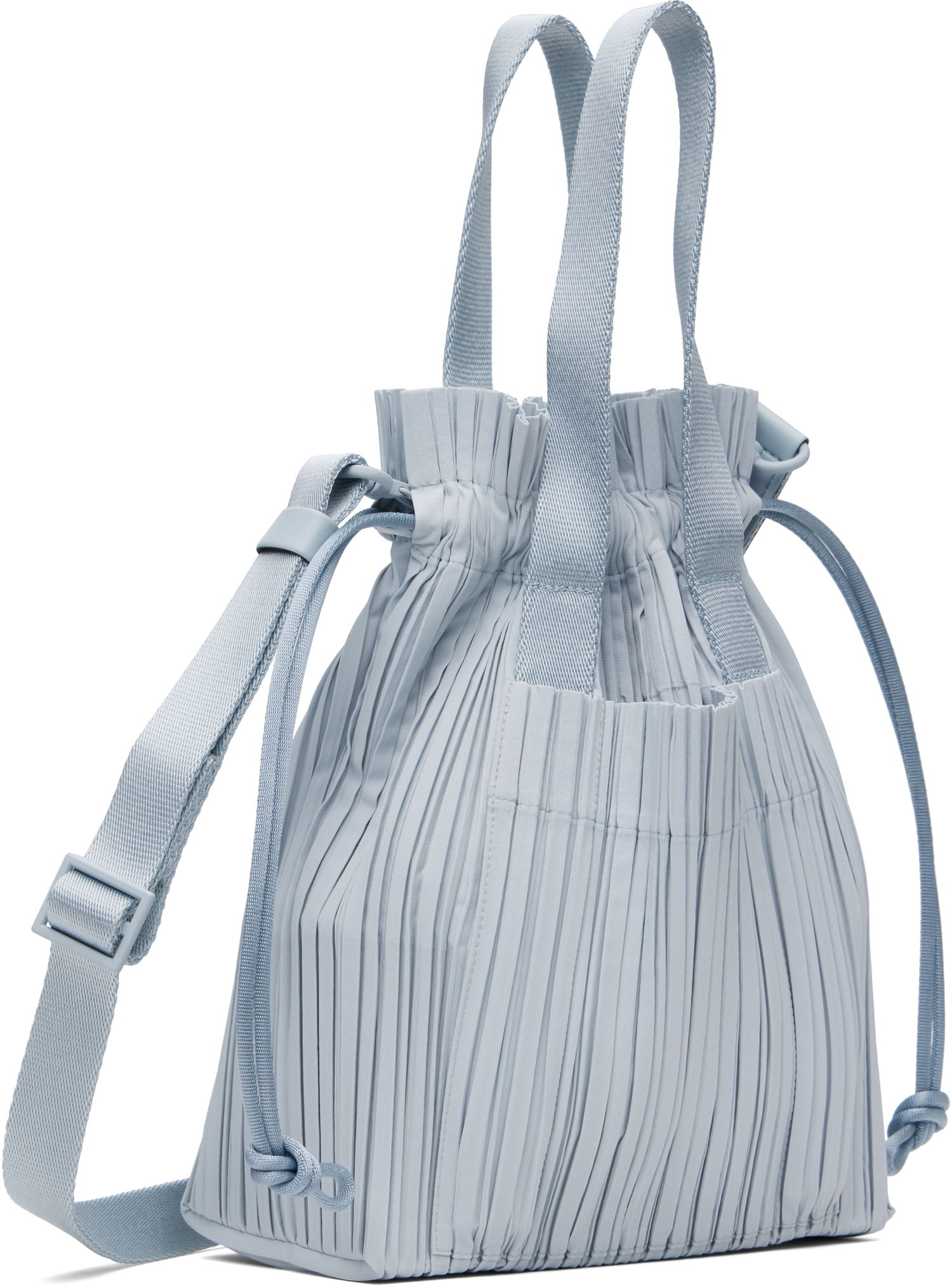 Дамска чанта Pleats Please Issey Miyake Pleats Please Issey Miyake Pleated Tote Bag Синьо | PP57AG601, 1