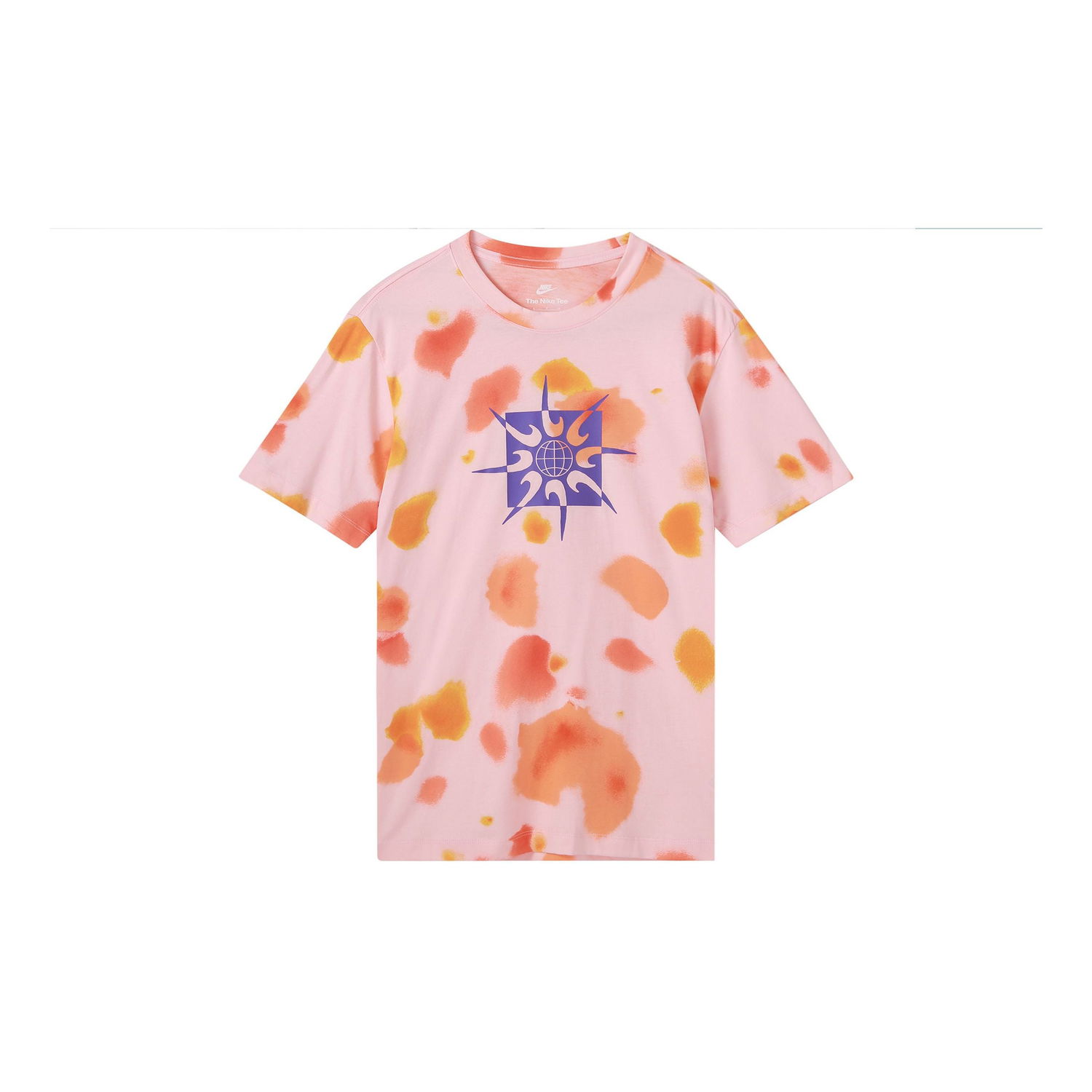 Тениска Nike Tie Dye Graphic T-Shirt Розово | DQ1068-610, 0
