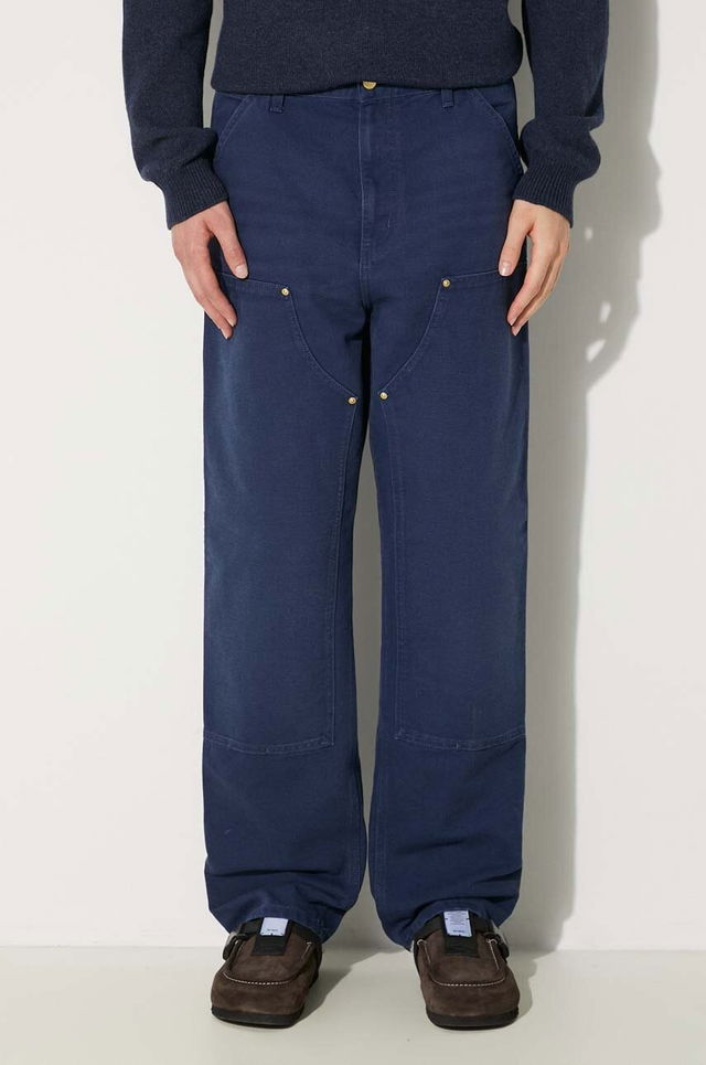 Cotton Double Knee Cargo Pants