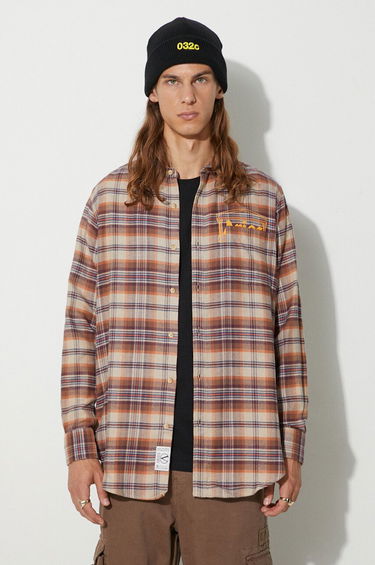 Риза Aries Shirt Regular Fit Кафяво | FUAR40103, 0