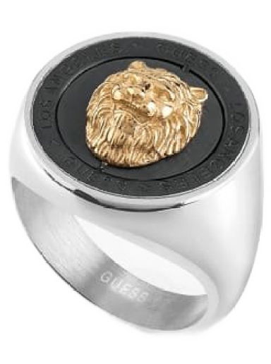 Пръстен GUESS “Lion King” Ring Металик | JUMR01315JW