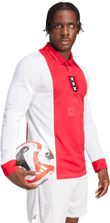 Фланелка adidas Performance Ajax Amsterdam Anniversary Jersey Червено | JF6340, 4