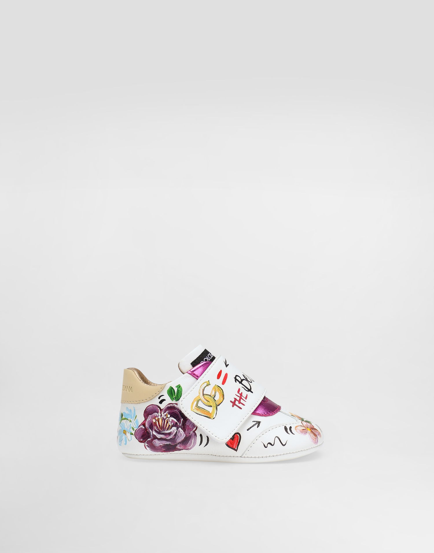 Аксесоари Dolce & Gabbana Dolce & Gabbana Calfskin Newborn Girls' Shoes Бяло | DK0109AW567HWF57, 0