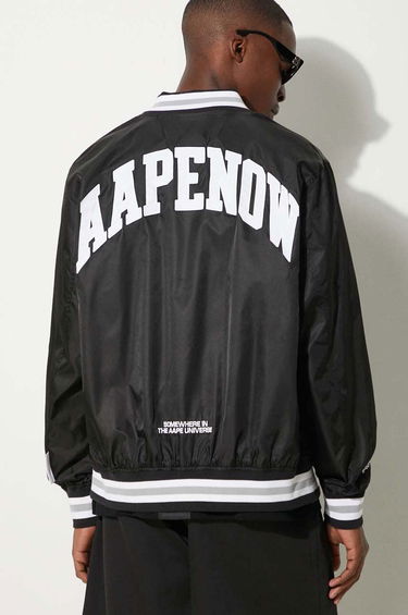 Ветровка AAPE by A Bathing Ape AAPE Bomber Jacket Черно | AAPLJM7639XXM, 0