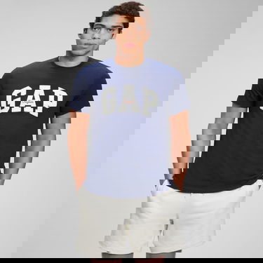 Тениска GAP Logo Original Arch Tee Тъмно синьо | 471777-09, 0