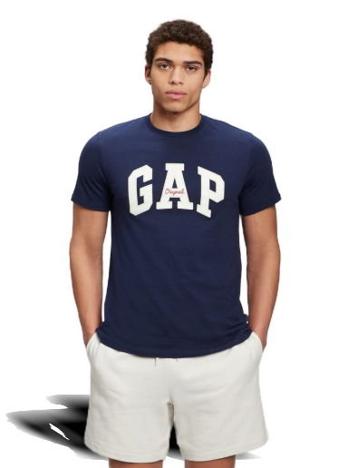 Тениска GAP Logo Original Arch Tee Тъмно синьо | 471777-09