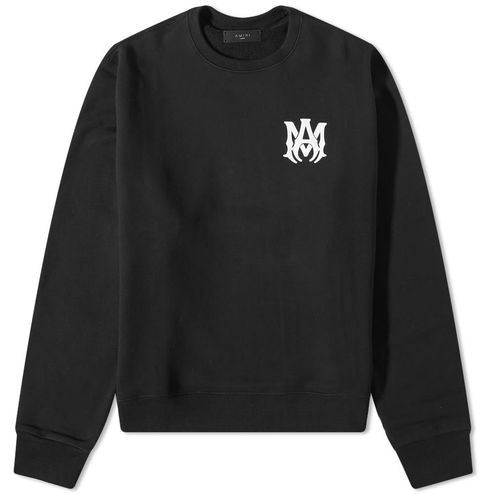 Пуловер AMIRI MA Core Logo Crewneck Черно | PXMJL005-001, 0