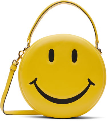 Дамска чанта Moschino Moschino Smiley Round Bag Жълто | MC4271PP0MOA0400, 0