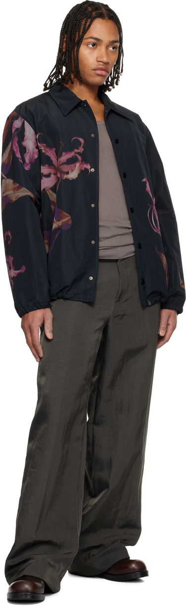 Яке Dries Van Noten Dries Van Noten Floral Printed Collared Jacket Многоцветен | 252-020575-2069, 3