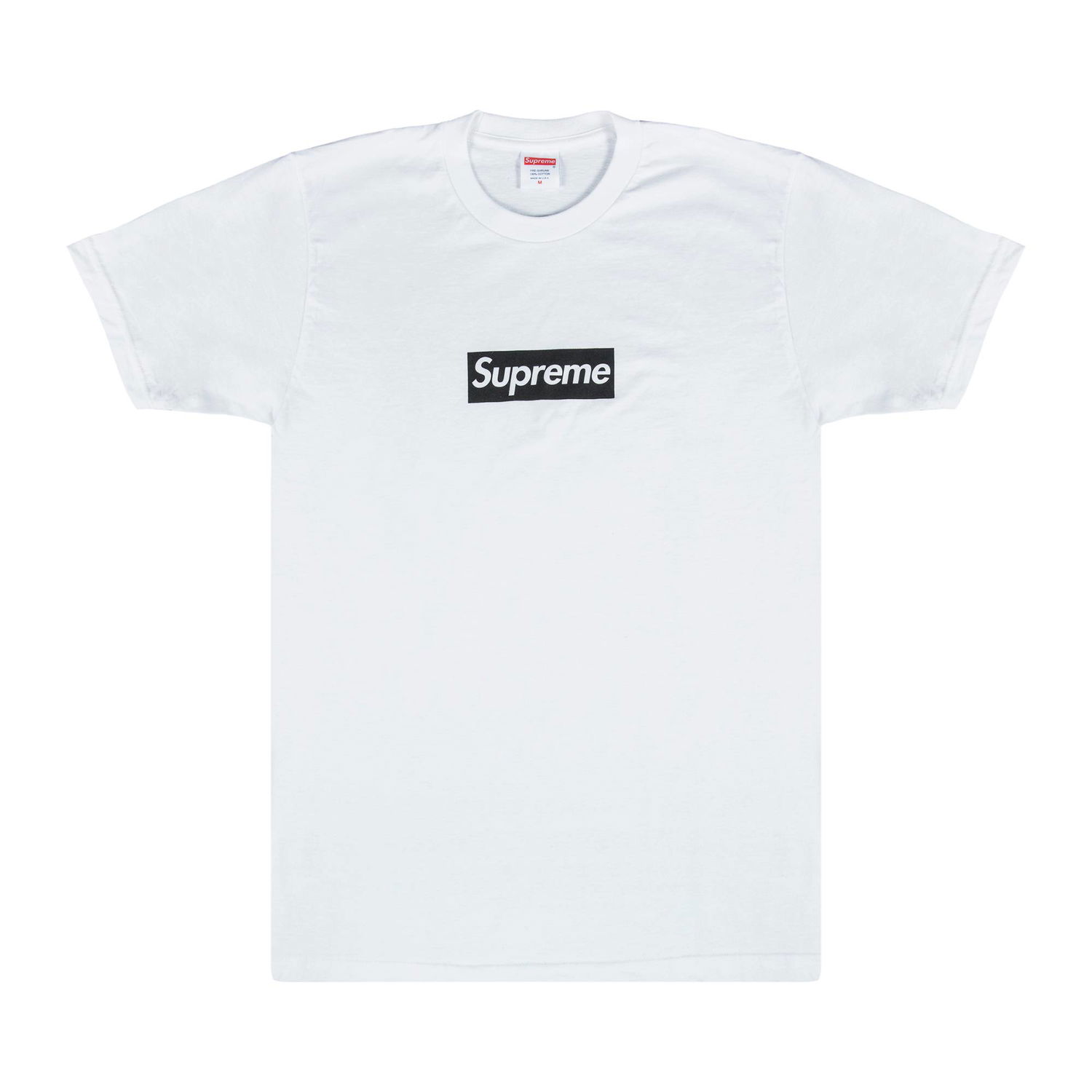 Тениска Supreme Paris Box Logo Бяло | SS16T35 WHITE, 1