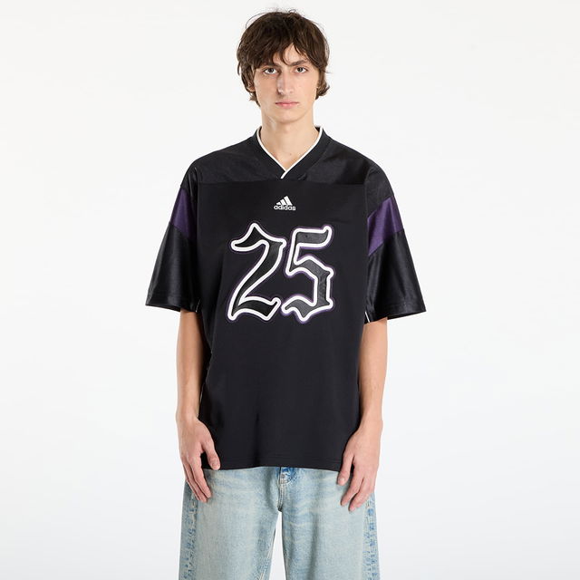 Oversized Football Jersey with 25 Graphic
