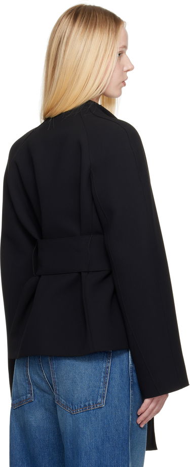 Яке Khaite KHAITE Edith Belted Jacket Черно | 61814114, 2