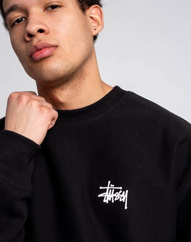 Суитчър Stüssy Basic Crew Черно | 1914762, 3