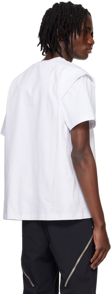 Тениска HELIOT EMIL HELIOT EMIL Outline Logo T-Shirt Бяло | PRESS25_M_09_089_WHT02_CO, 2