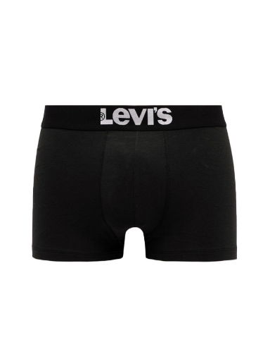 Бельо и чорапи Levi's ® 2 Pack Solid Basic Trunk Черно | 37149-0196