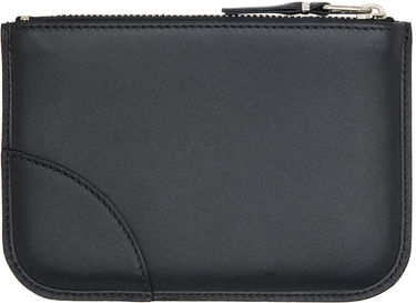 Портфейл Comme des Garçons COMME des GARÇONS WALLETS Black Silver Eyelet Wallet Pouch Черно | SA8100SE, 1