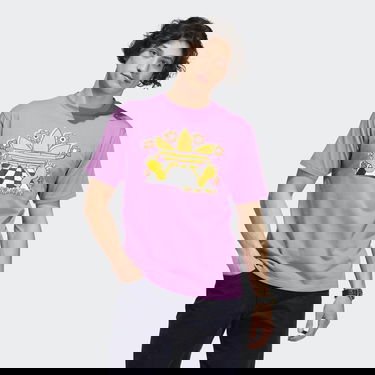 Тениска adidas Originals Cartoon Trefoil T-shirt Розово | HP1019, 6