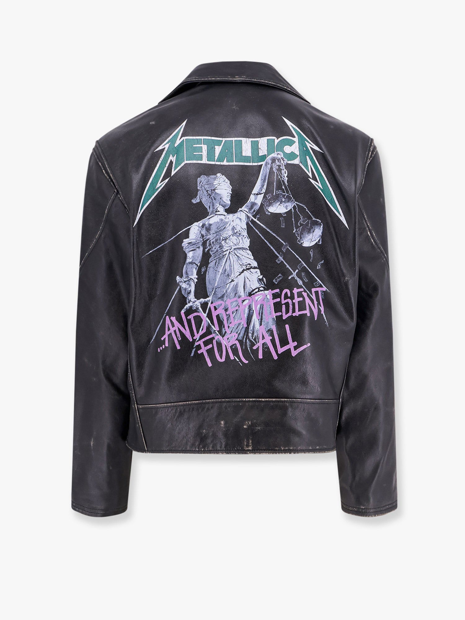 Яке Represent Clo Vintage Leather Biker Jacket Represent Черно | MLM173001, 1