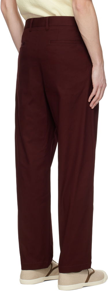 Панталони Dolce & Gabbana Dolce&Gabbana Gabardine Trousers Бургунди | GV5ZHTFUFNV, 2